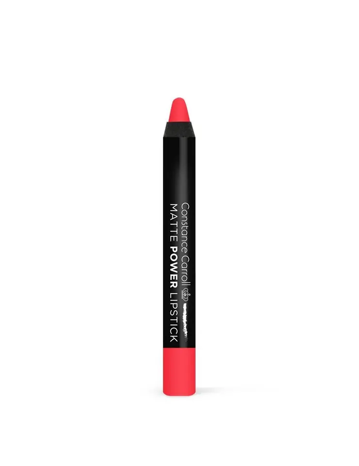 ⁨Constance Carroll Matte Power Lipstick Pomadka matowa w kredce nr 04 Bright Red 1szt⁩ w sklepie Wasserman.eu