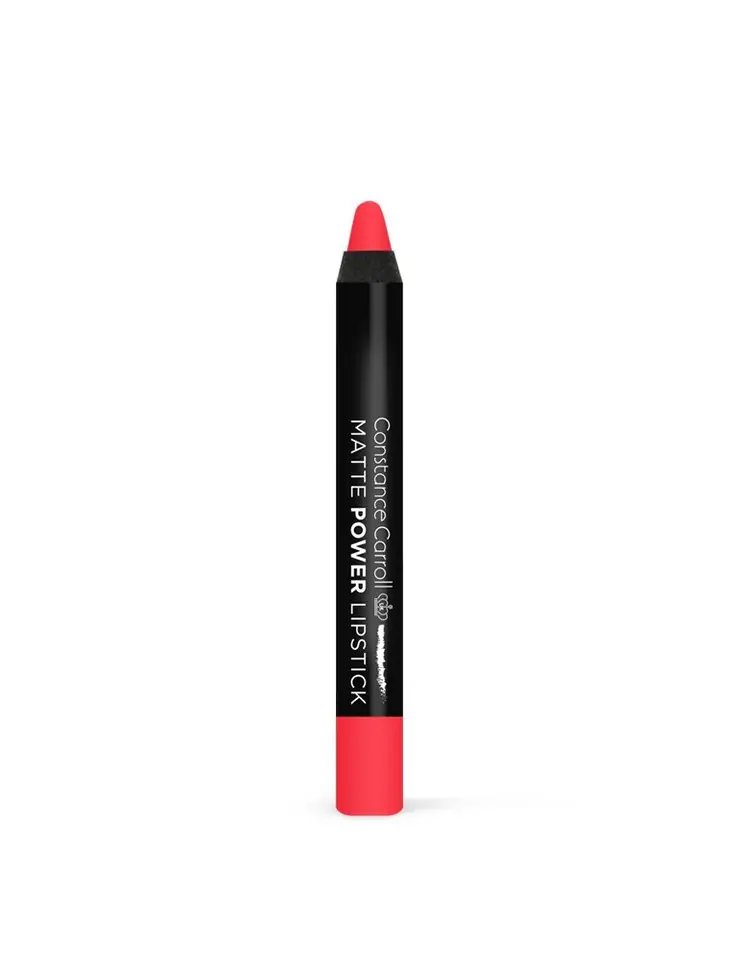 ⁨Constance Carroll Matte Power Lipstick Matte Lipstick in Crayon No. 04 Bright Red 1pcs⁩ at Wasserman.eu