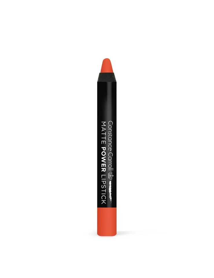 ⁨Constance Carroll Matte Power Lipstick Pomadka matowa w kredce nr 05 Dark Peach 1szt⁩ w sklepie Wasserman.eu