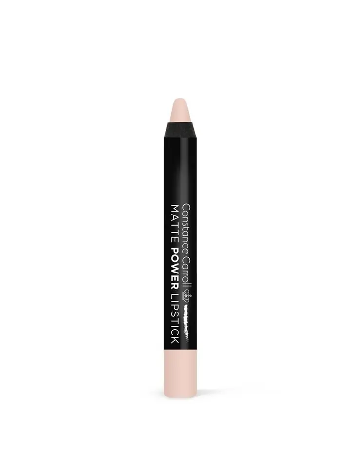 ⁨Constance Carroll Matte Power Lipstick Pomadka matowa w kredce nr 08 Apricot Nude 1szt⁩ w sklepie Wasserman.eu