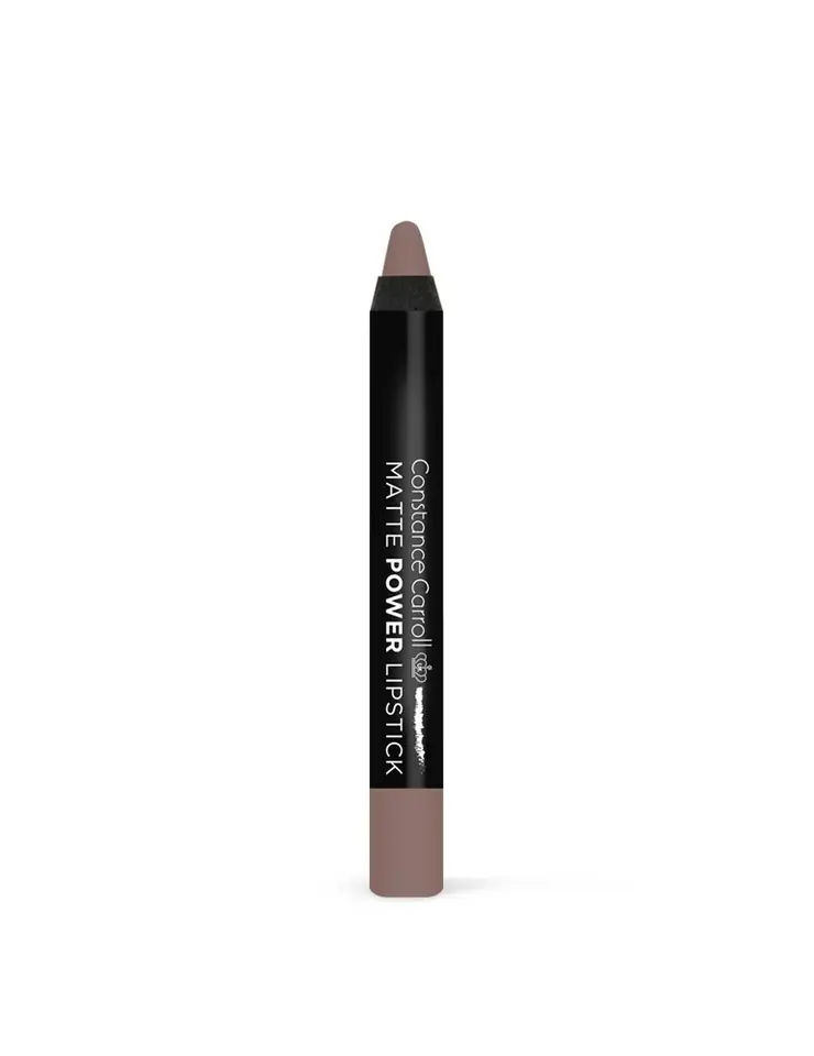 ⁨Constance Carroll Matte Power Lipstick Matte Lipstick in Crayon No. 09 Brown Nude 1pcs⁩ at Wasserman.eu