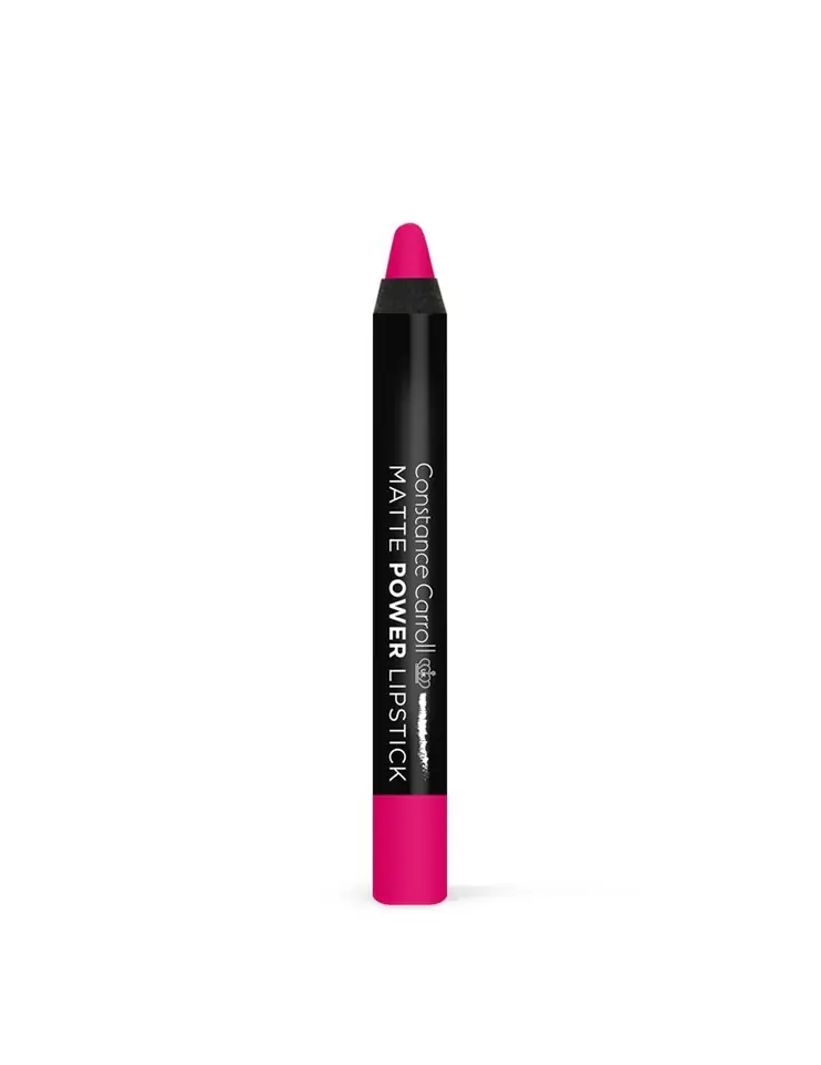 ⁨Constance Carroll Matte Power Lipstick Matte Lipstick in Crayon No. 12 Magenta 1pcs⁩ at Wasserman.eu