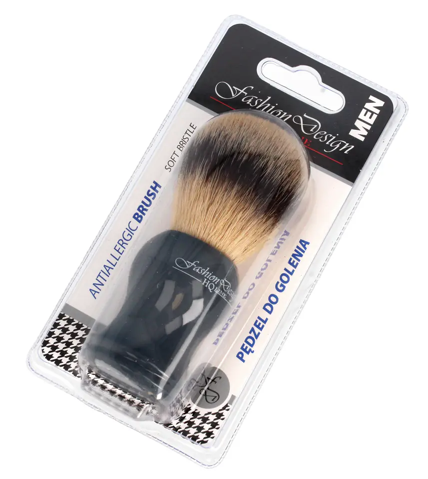 ⁨Top Choice Fashion Design Men Antiallergic Shaving Brush (30642) 1pcs⁩ at Wasserman.eu