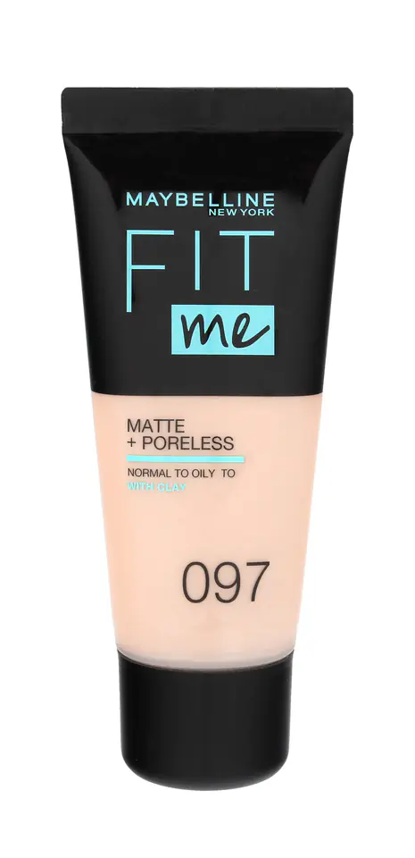 ⁨Maybelline Fit Me! Podkład matujący nr 97 Natural Porcelain  30ml⁩ w sklepie Wasserman.eu