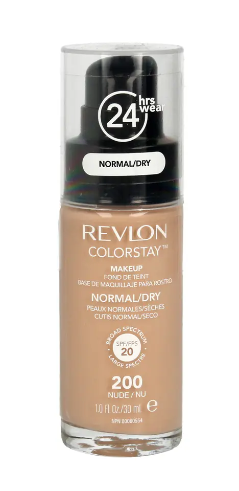 ⁨Revlon Colorstay 24H Coverage Foundation No. 200 Nude - normal and dry skin 30ml⁩ at Wasserman.eu