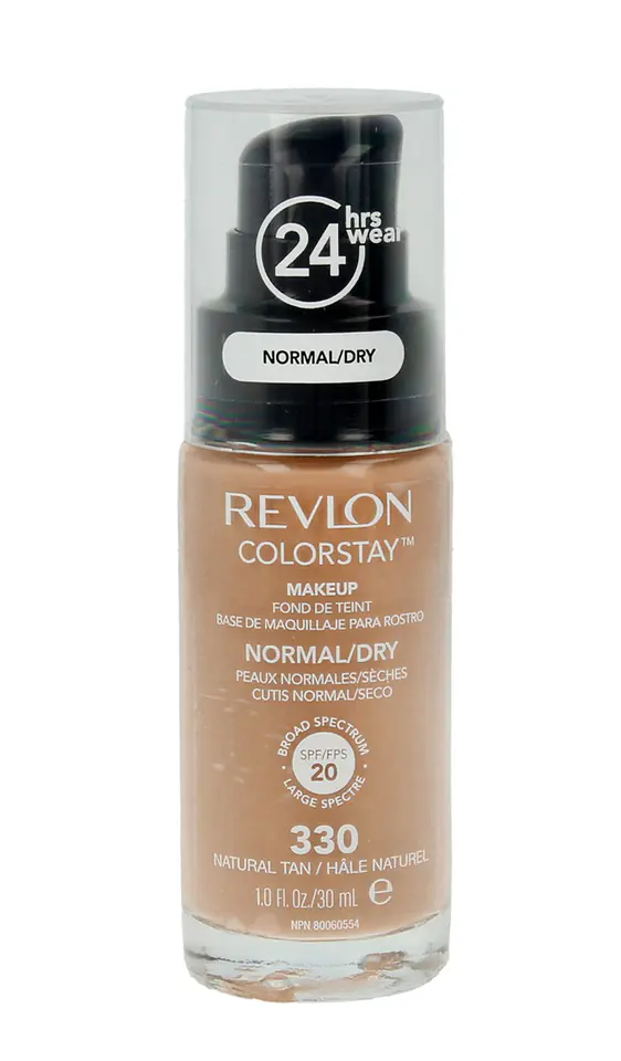 ⁨Revlon Colorstay 24H Covering foundation No. 330 Natural Tan - normal and dry skin 30ml⁩ at Wasserman.eu