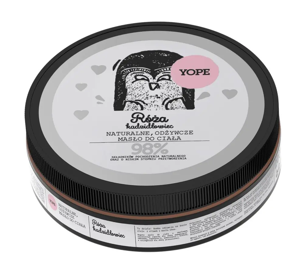 ⁨Yope Natural Nourishing Body Butter Rose and Incense 200ml⁩ at Wasserman.eu