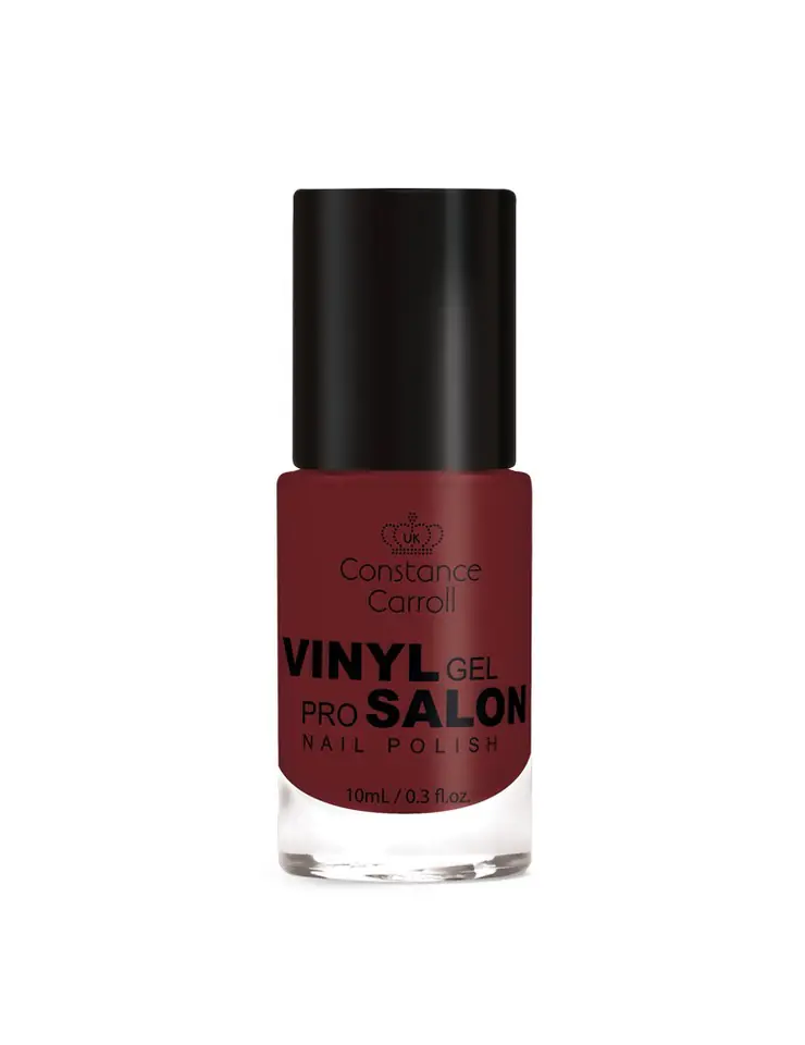 ⁨Constance Carroll Vinyl Nail Polish No. 17 Crimson 10ml⁩ at Wasserman.eu