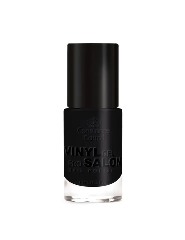 ⁨Constance Carroll Nail Polish Vinyl No. 30 Black Night 10ml⁩ at Wasserman.eu