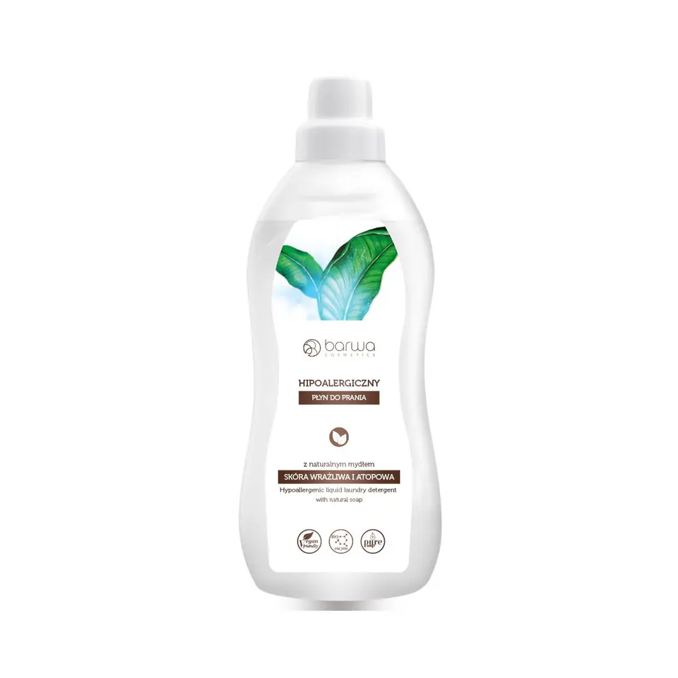 ⁨Barwa Hipoalergiczna Płyn do prania 1L⁩ w sklepie Wasserman.eu
