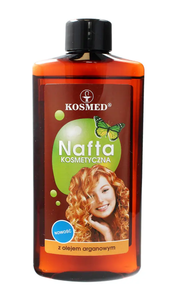 ⁨Kosmed Nafta kosmetyczna z olejem arganowym 150ml⁩ w sklepie Wasserman.eu