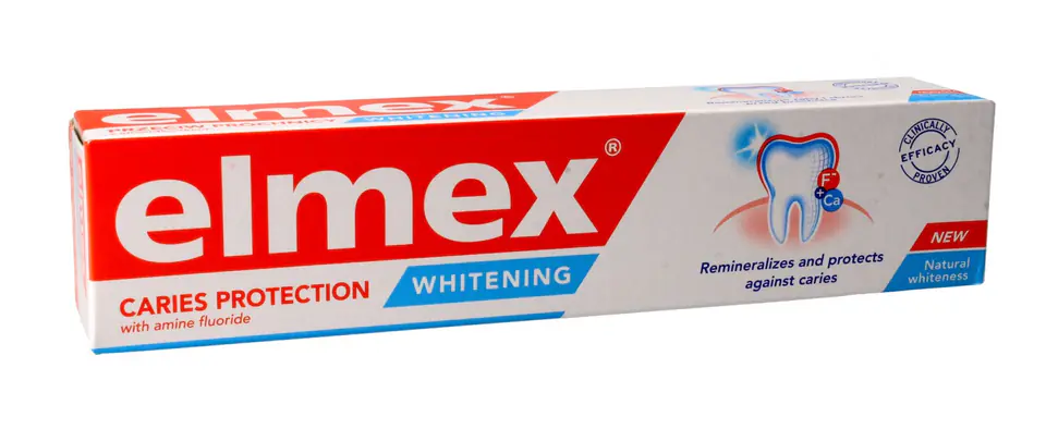 ⁨Elmex Toothpaste Caries Protection Whitening 75ml⁩ at Wasserman.eu