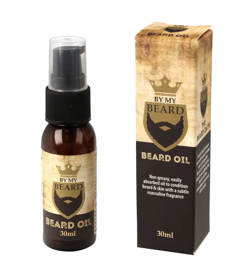 ⁨By My Beard Olejek odżywczy do brody i zarostu  30 ml⁩ w sklepie Wasserman.eu