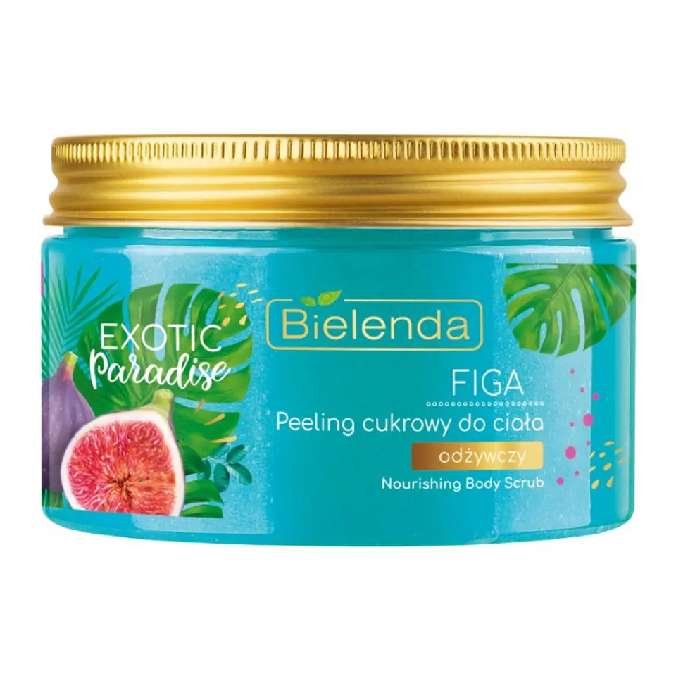 ⁨Bielenda Exotic Paradise Sugar Body Scrub Nourishing Fig 350ml⁩ at Wasserman.eu