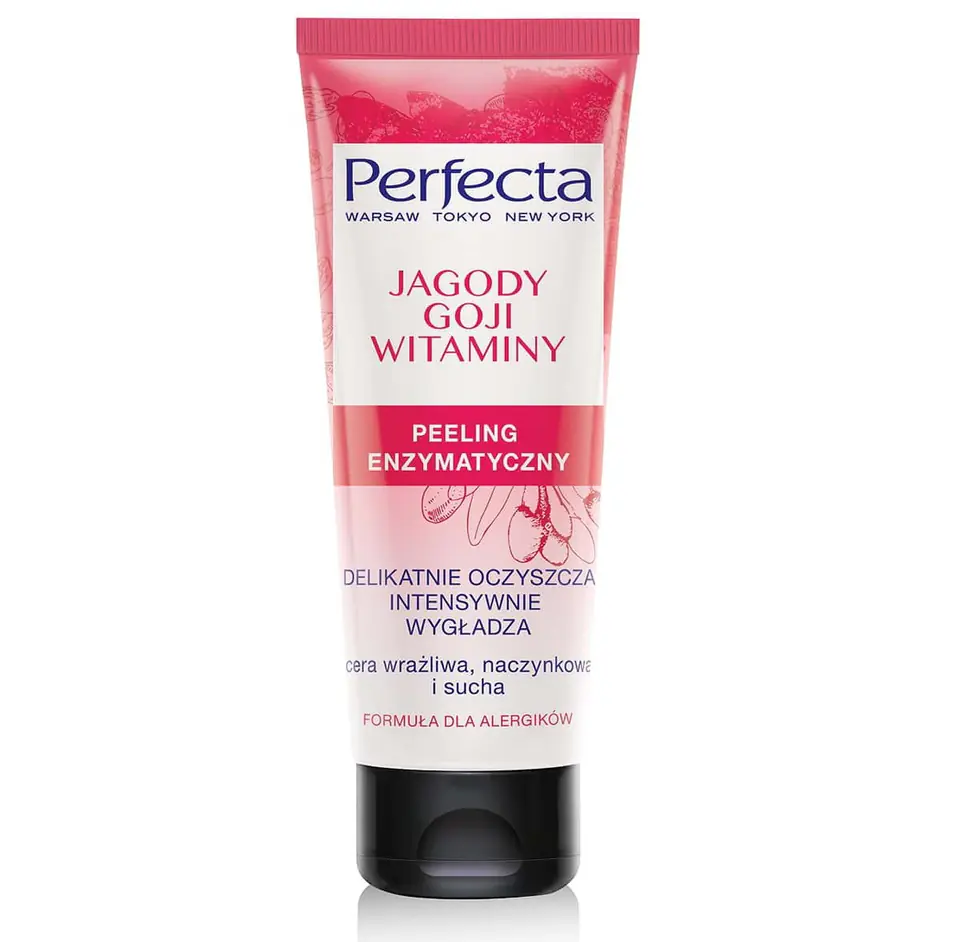 ⁨Perfecta Cleansing Enzymatic Scrub Goji Berries and Vitamins 75ml⁩ at Wasserman.eu