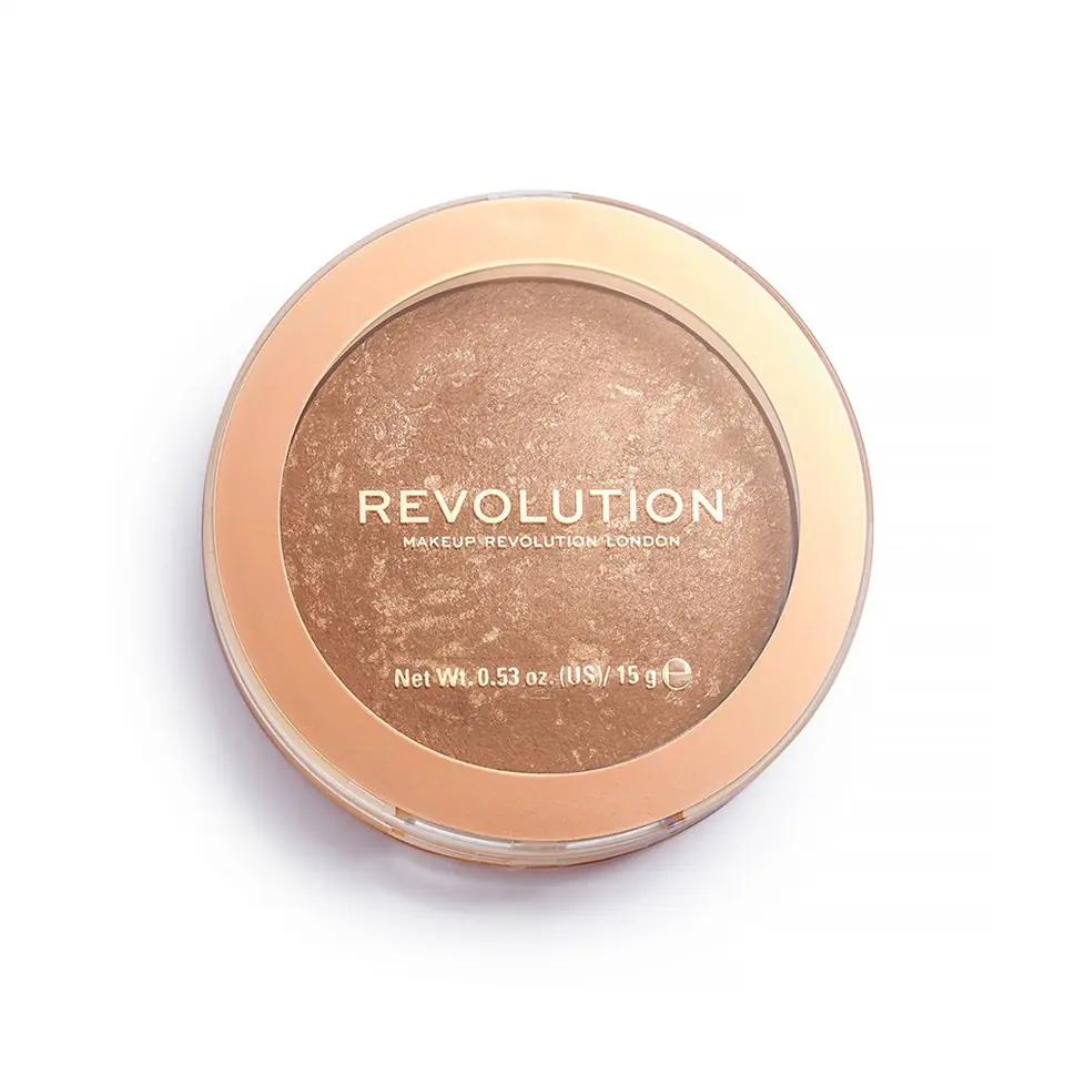 ⁨Makeup Revolution Bronzer Reloaded Sintered Face Bronzer Long Weekend 15g⁩ at Wasserman.eu