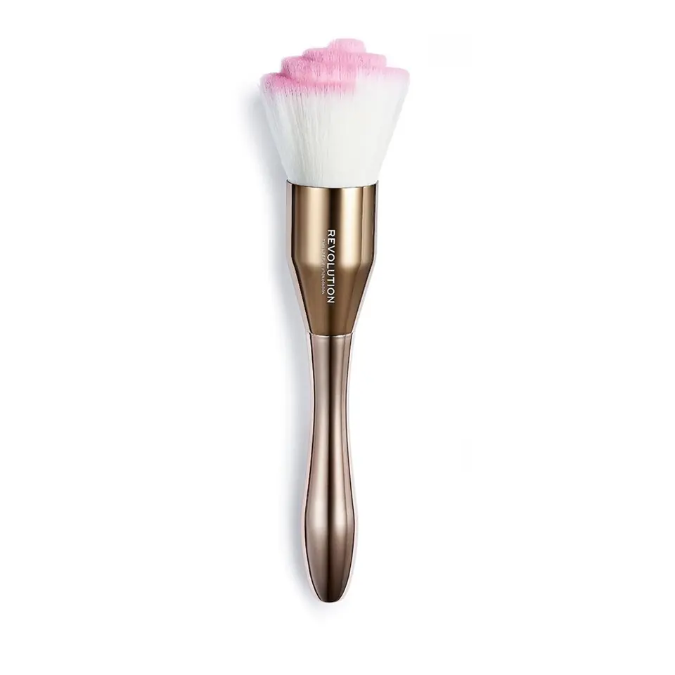 ⁨Makeup Revolution Pedzel Rose Powder Brush⁩ w sklepie Wasserman.eu