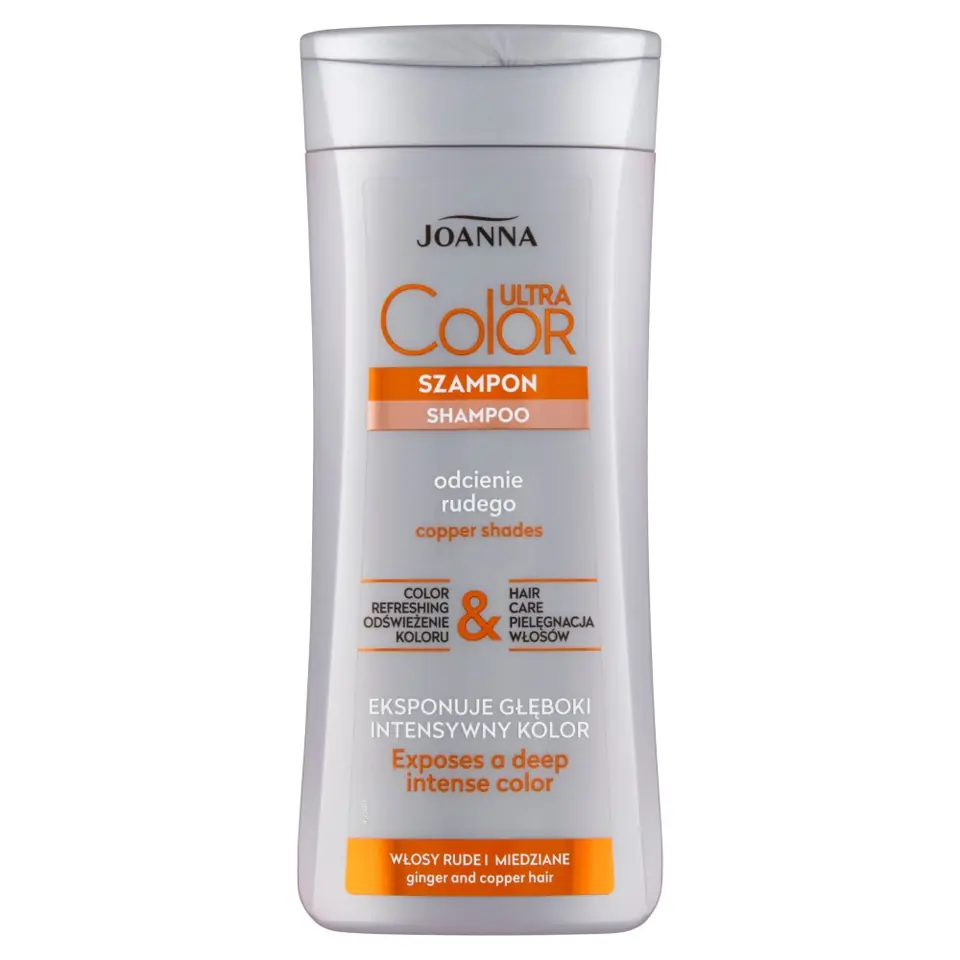 ⁨Joanna Ultra Color Szampon do Włosów Rudych i Miedzianych 200ml⁩ w sklepie Wasserman.eu