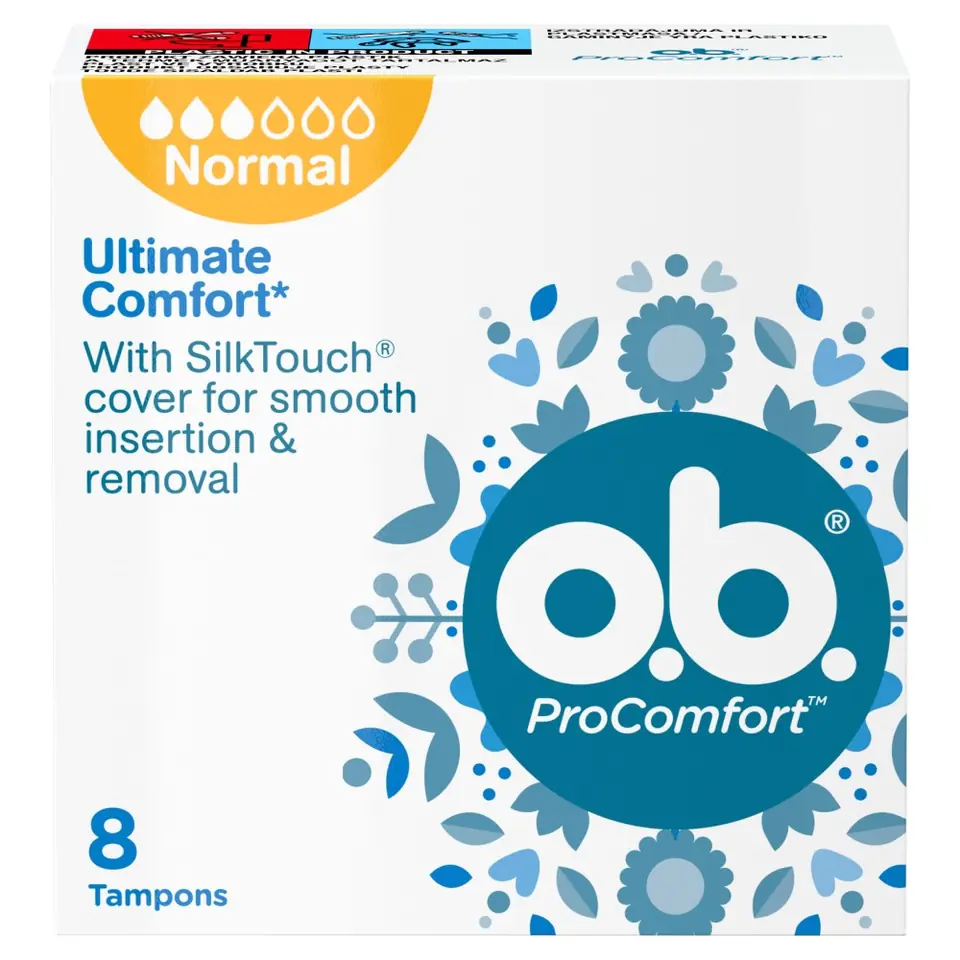 ⁨O.B.ProComfort Normal komfortowe tampony 1op.-8szt⁩ w sklepie Wasserman.eu