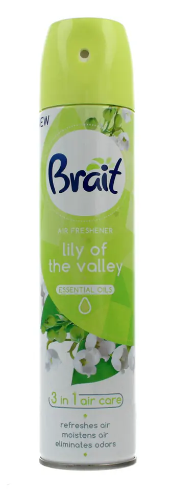 ⁨Brait Air Care 3in1 Classic Air Freshener Lily of the Valley 300ml⁩ at Wasserman.eu