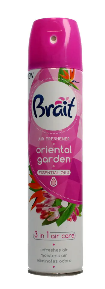 ⁨Brait Air Care 3in1 Odświeżacz powietrza klasyczny Oriental Garden 300ml⁩ w sklepie Wasserman.eu