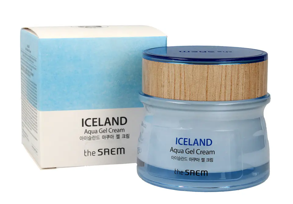 ⁨The SAEM Iceland Aqua Gel Cream Cream-gel for face 60ml⁩ at Wasserman.eu