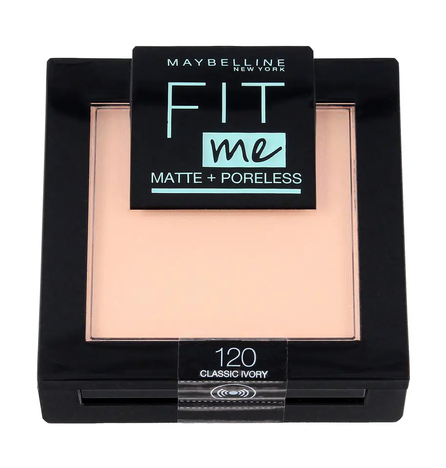 ⁨Maybelline Fit Me! Matte+Poreless Compact Powder No. 120 Classic Ivory 9g⁩ at Wasserman.eu