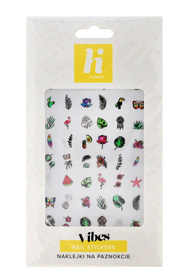 ⁨Hi Hybrid Vibes Nail Stickers 1pcs⁩ at Wasserman.eu