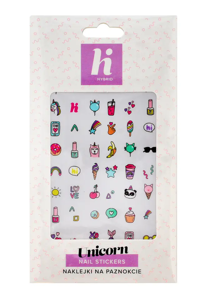 ⁨Hi Hybrid Unicorn Nail Stickers 1pcs⁩ at Wasserman.eu