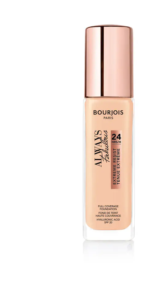 ⁨Bourjois Foundation Always Fabulous 24H No. 100 Rose Ivory 30ml⁩ at Wasserman.eu