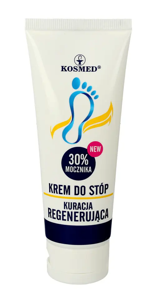 ⁨Kosmed Krem do stóp - kuracja regenerująca z mocznikiem 30% 75g⁩ w sklepie Wasserman.eu