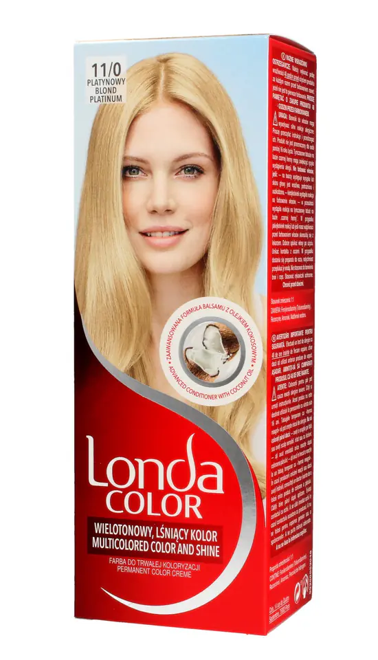 ⁨Londacolor Cream Farba do włosów nr 11/0 platynowy blond 1op.⁩ w sklepie Wasserman.eu