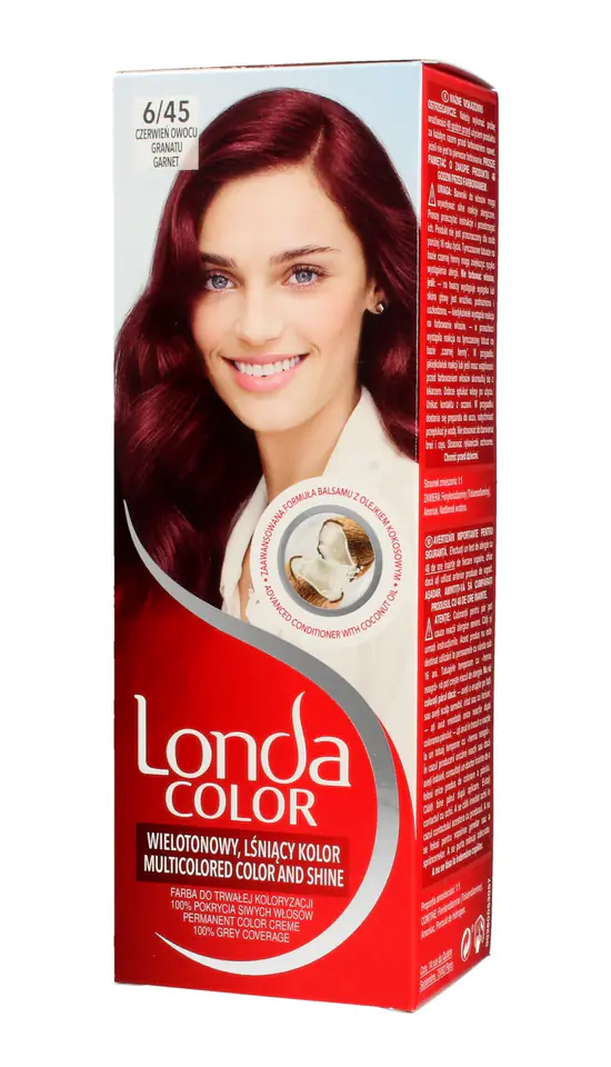 ⁨Londacolor Cream Hair dye No. 6/45 pomegranate red 1op.⁩ at Wasserman.eu