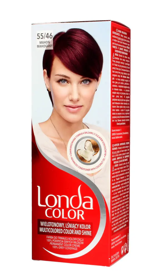 ⁨Londacolor Cream Hair dye No. 55/46 mahogany 1op.⁩ at Wasserman.eu