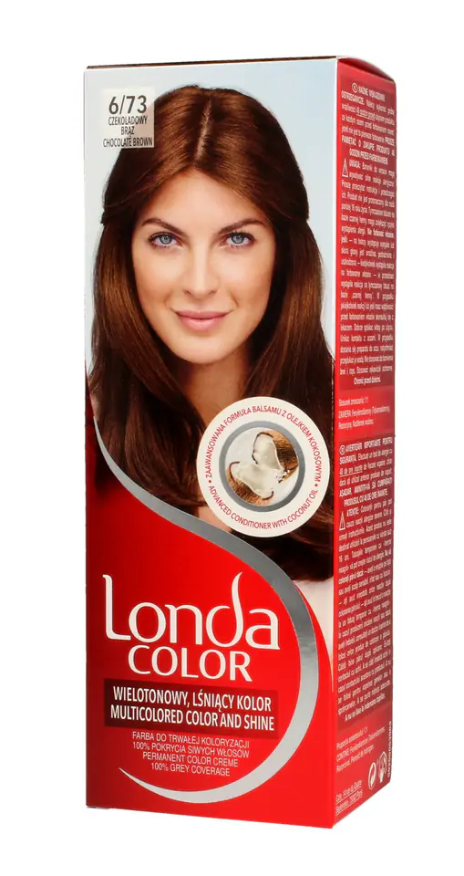 ⁨Londacolor Cream Hair dye No. 6/73 chocolate brown 1op.⁩ at Wasserman.eu