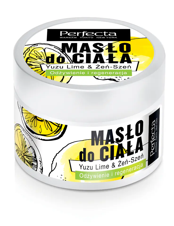 ⁨Perfecta Spa Masło do ciała Yuzu Lime & Żeń-Szeń - odżywienie i regeneracja 225g⁩ w sklepie Wasserman.eu