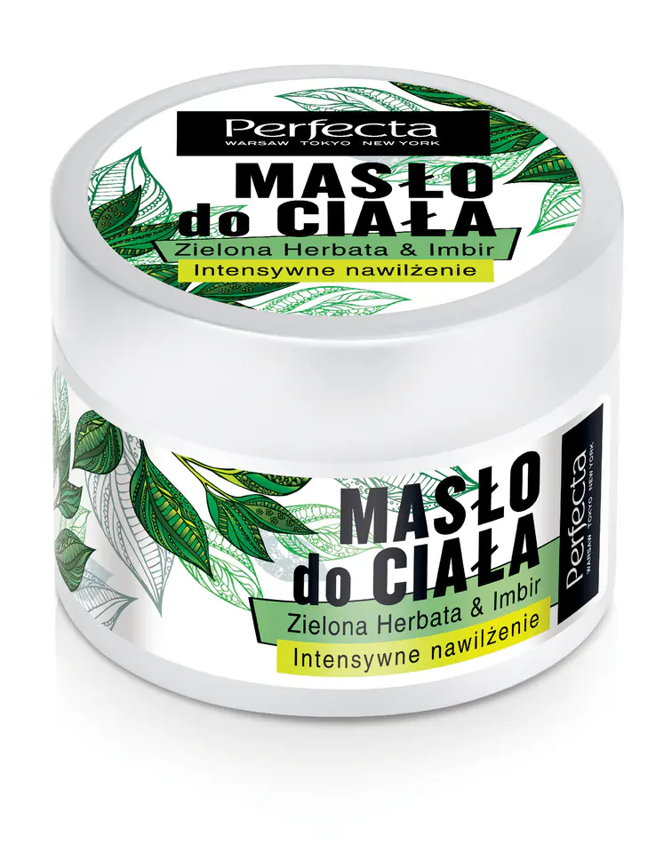 ⁨Perfecta Spa Masło do ciała Zielona Herbata & Imbir - intensywne nawilżenie 225g⁩ w sklepie Wasserman.eu