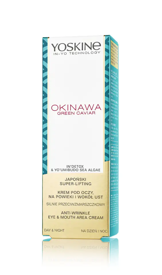 ⁨Yoskine Okinawa Green Caviar Eye Cream, for eyelids and around lips 15ml⁩ at Wasserman.eu
