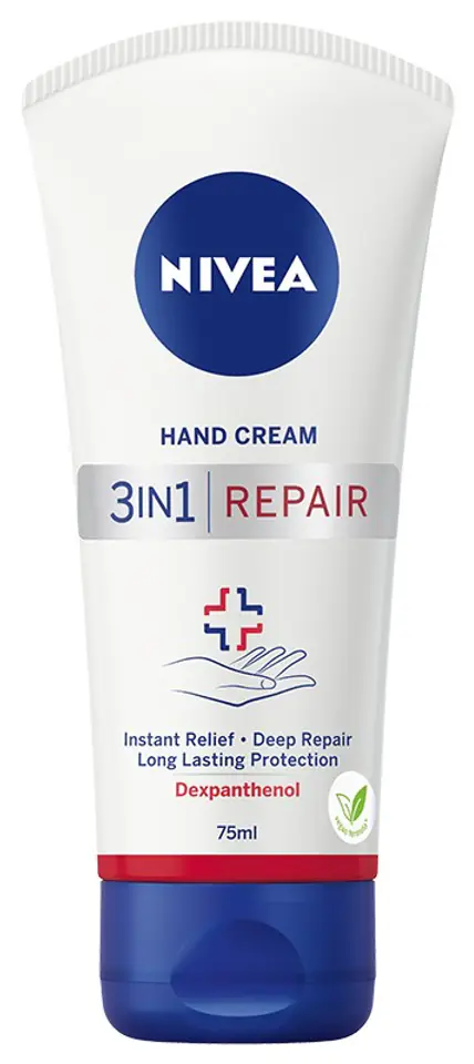 ⁨Nivea Hand Cream Krem do rąk odbudowujący 3w1 Repair 75ml⁩ w sklepie Wasserman.eu