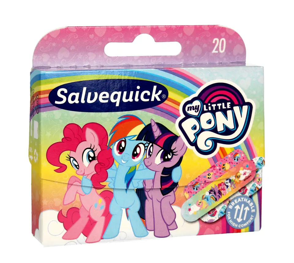 ⁨Salvequick Baby Patches My Little Pony 1op.-20pcs⁩ at Wasserman.eu