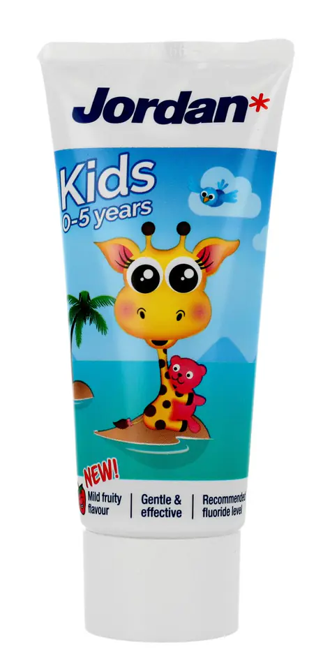 ⁨Jordan Kids Toothpaste for children 0-5 years 50ml⁩ at Wasserman.eu