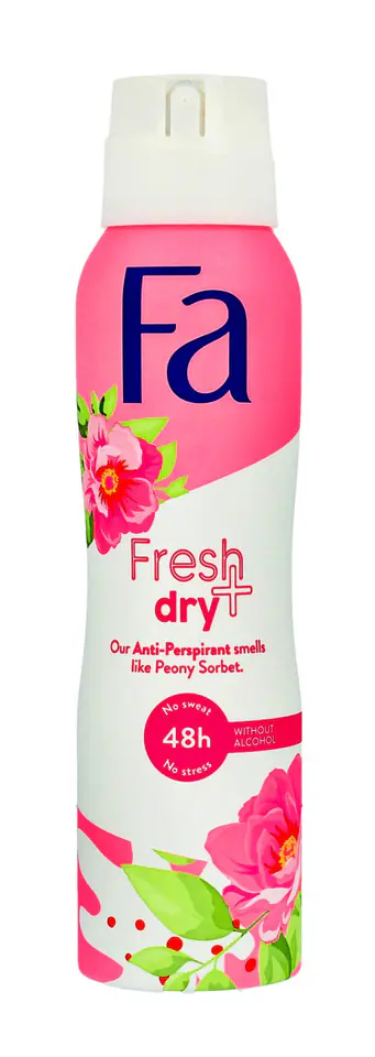 ⁨Fa Fresh & Dry 48H Dezodorant spray Peony Sorbet 150 ml⁩ w sklepie Wasserman.eu