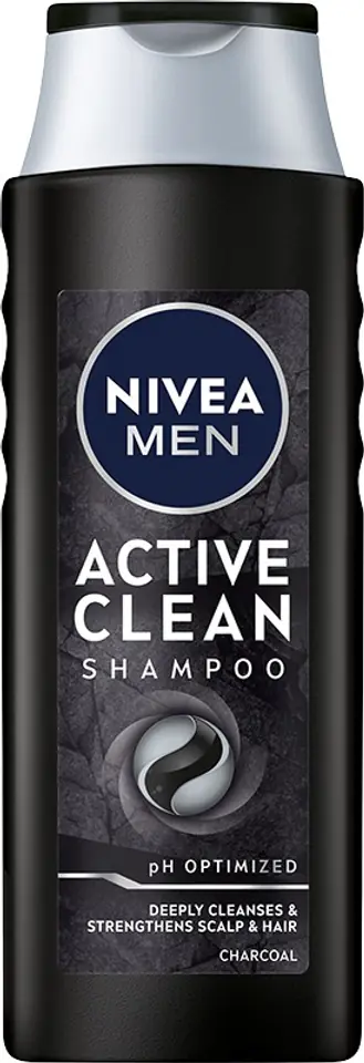 ⁨Nivea Men Szampon do włosów ACTIVE CLEAN oczyszczający 400ml⁩ w sklepie Wasserman.eu