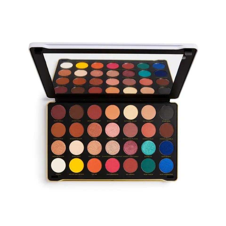 ⁨Makeup Revolution X Patricia Bright Eyeshadow Palette (28) Rich in Life 1pcs⁩ at Wasserman.eu