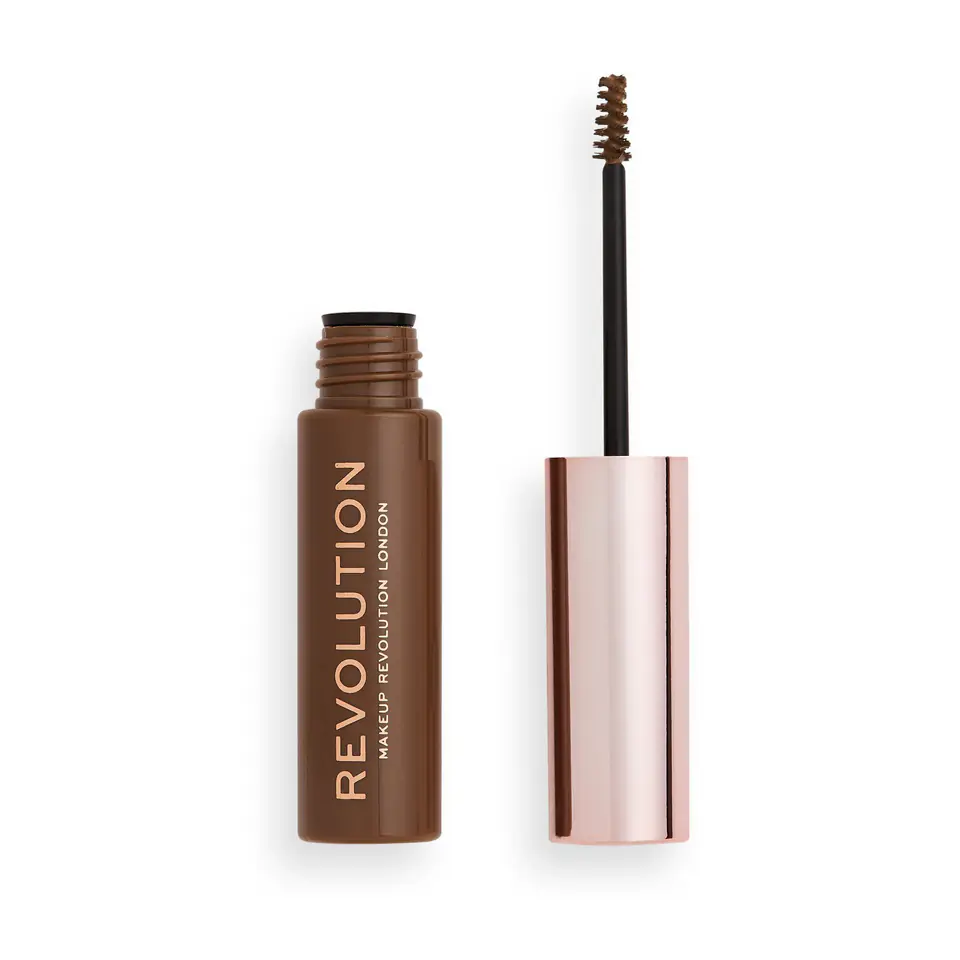 ⁨Makeup Revolution Eyebrow Gel Ash Brown 1 pc⁩ at Wasserman.eu