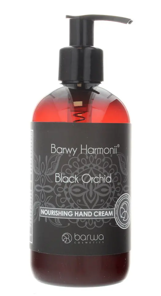 ⁨BARWA Barwy Harmonii Krem do rąk odżywczy Black Orchid  200ml⁩ w sklepie Wasserman.eu