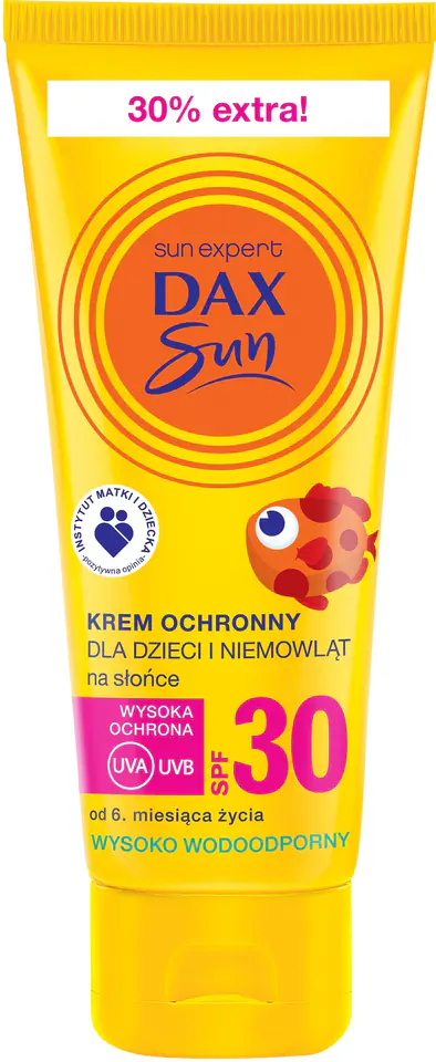 ⁨Dax Sun Krem ochronny dla dzieci i niemowląt SPF 30 75ml⁩ w sklepie Wasserman.eu