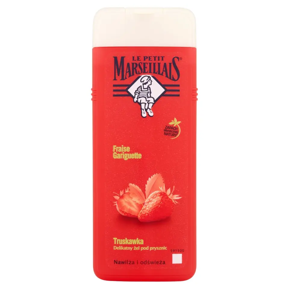 ⁨Le Petit Marseillais Shower Gel Strawberry 400ml⁩ at Wasserman.eu