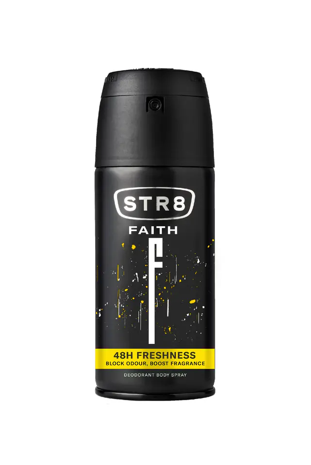 ⁨STR 8 Faith Deodorant spray 48H 150ml⁩ at Wasserman.eu