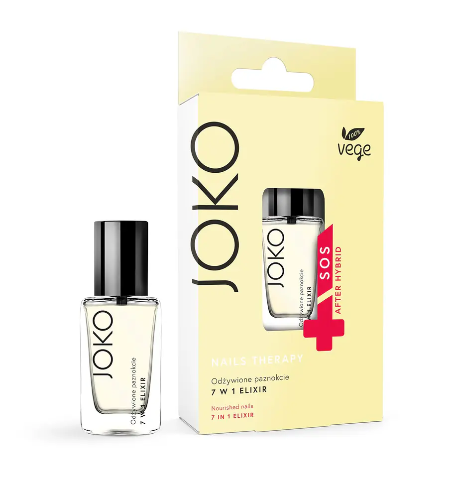 ⁨Joko Nails Therapy Odżywka do paznokci 7w1 Elixir 11ml⁩ w sklepie Wasserman.eu